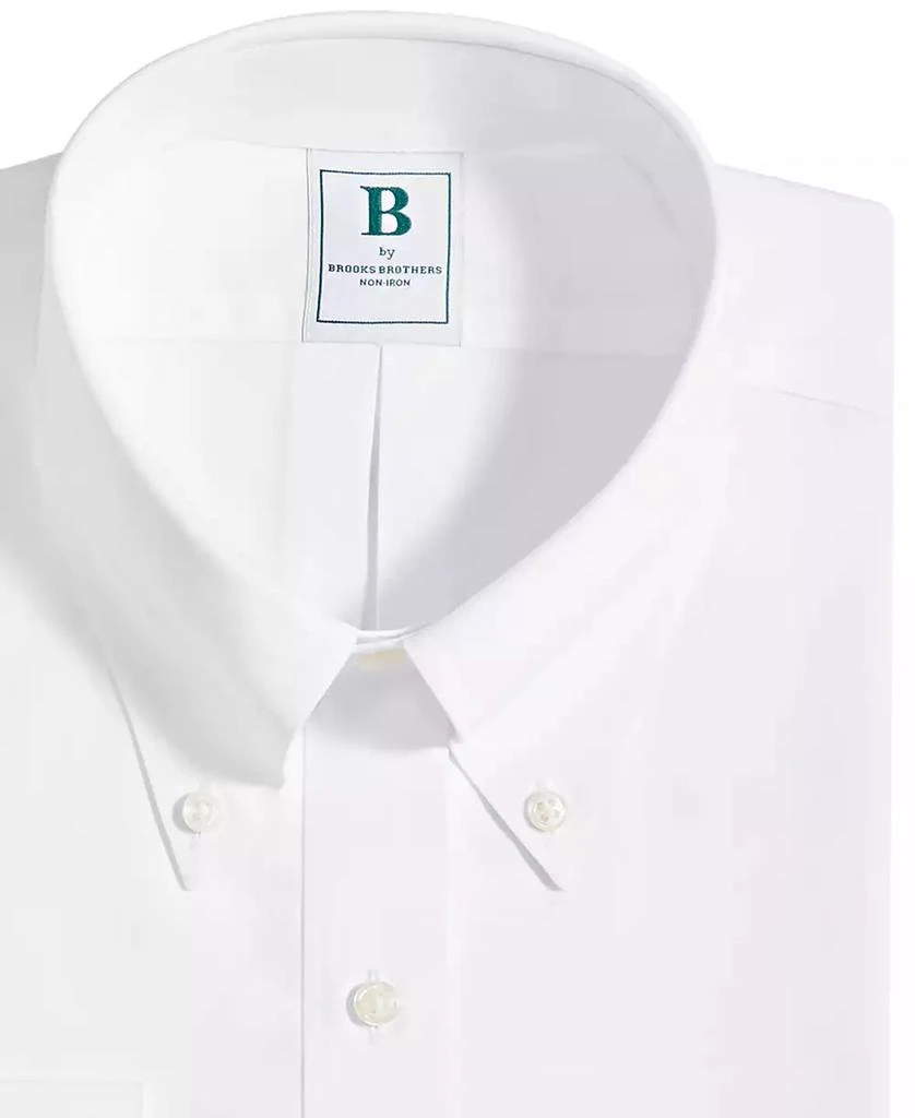 商品Brooks Brothers|Men's Regular Fit Non-Iron Solid Dress Shirts,价格¥686,第3张图片详细描述