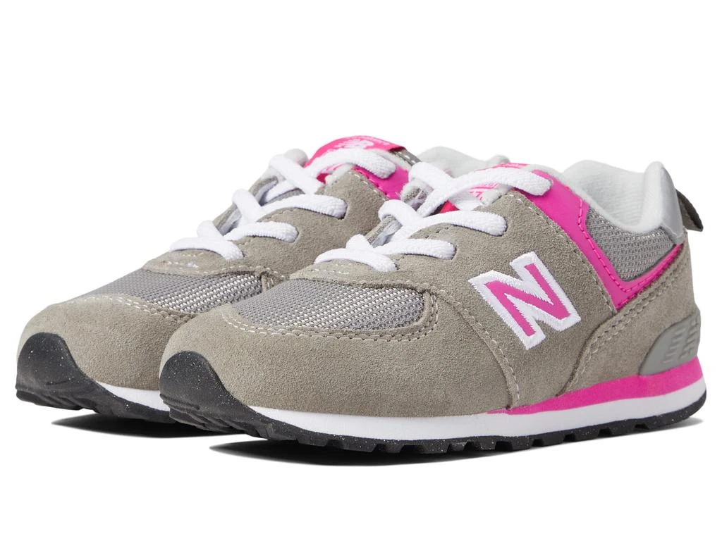 商品New Balance|574 Bungee Lace (Infant/Toddler),价格¥408,第1张图片