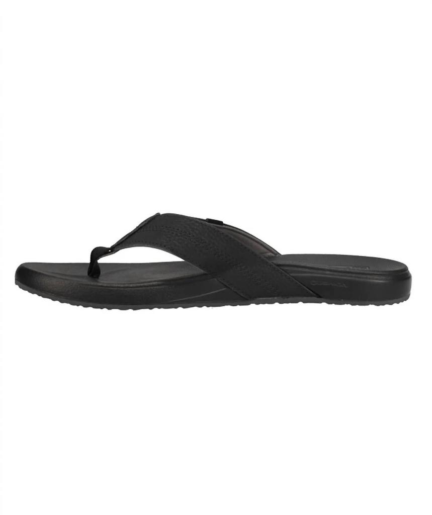 Men'S Cushion Bounce Phantom Flip Flops in Black商品第3张图片规格展示