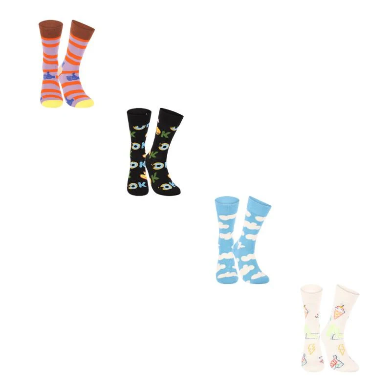 商品Happy Socks|Good times colorful socks set of 4,价格¥364,第1张图片