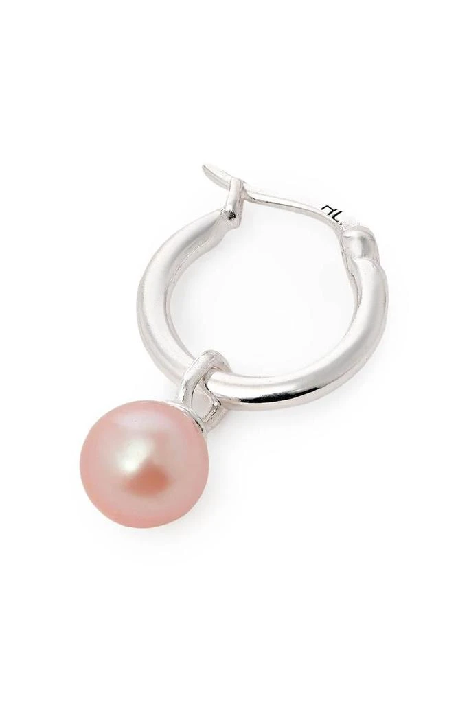 商品HATTON LABS|Hatton labs pink pearl hoop earrings,价格¥827,第2张图片详细描述