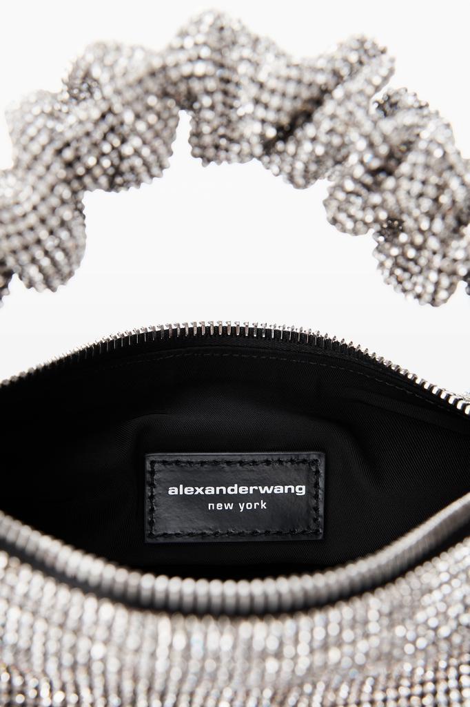 商品Alexander Wang|SCRUNCHIE MINI BAG IN CRYSTAL MESH,价格¥11140,第5张图片详细描述