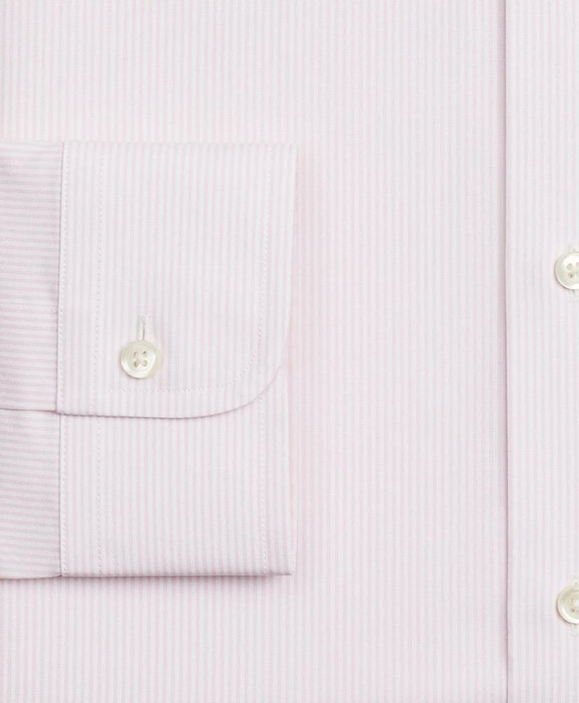 Stretch Regent Regular-Fit  Dress Shirt, Non-Iron Poplin Button-Down Collar Fine Stripe 商品