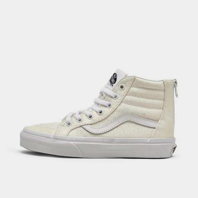 商品Vans|Girls' Little Kids' Vans Sk8-Hi Glitter Casual Shoes,价格¥408,第1张图片