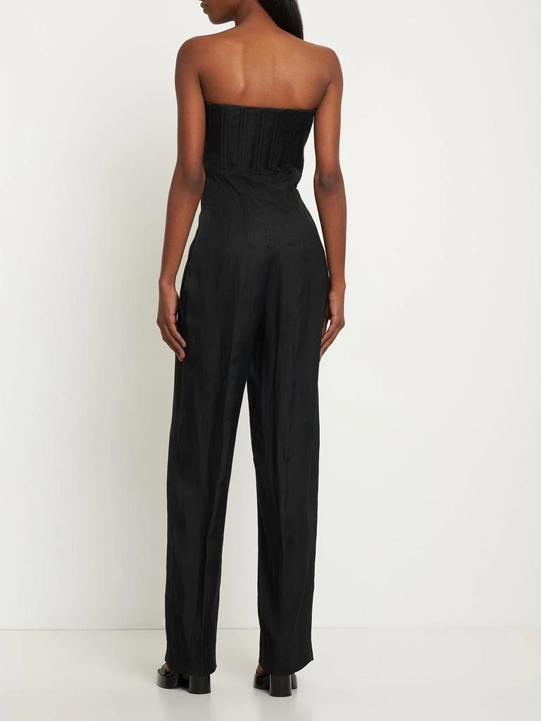 商品Stella McCartney|Crepe Corset Wide Leg Jumpsuit,价格¥12617,第2张图片详细描述