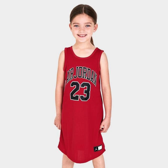 商品Jordan|Girls' Little Kids' Air Jordan 23 Jersey Dress,价格¥113,第1张图片