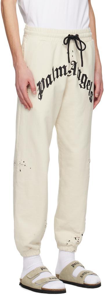 商品Palm Angels|Off-White Glittered Lounge Pants,价格¥6519,第4张图片详细描述