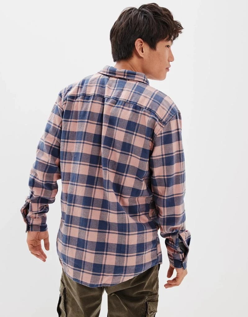 商品AE|AE Super Soft Flannel Shirt,价格¥152,第3张图片详细描述