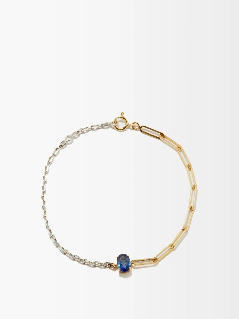 商品Yvonne Leon|Sapphire & 18kt gold bracelet,价格¥17940,第1张图片