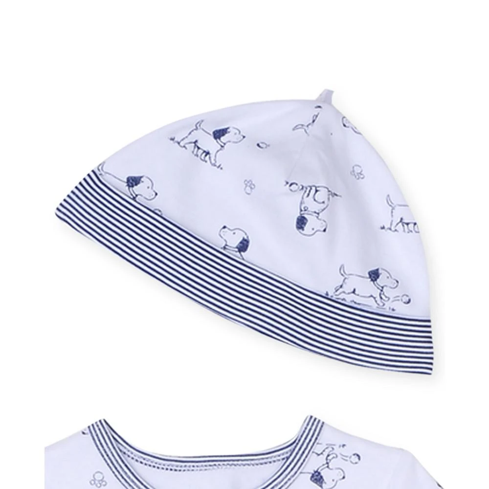 商品Little Me|Baby Boys Puppy Toile Coverall and Hat, 2 Piece Set,价格¥97,第2张图片详细描述