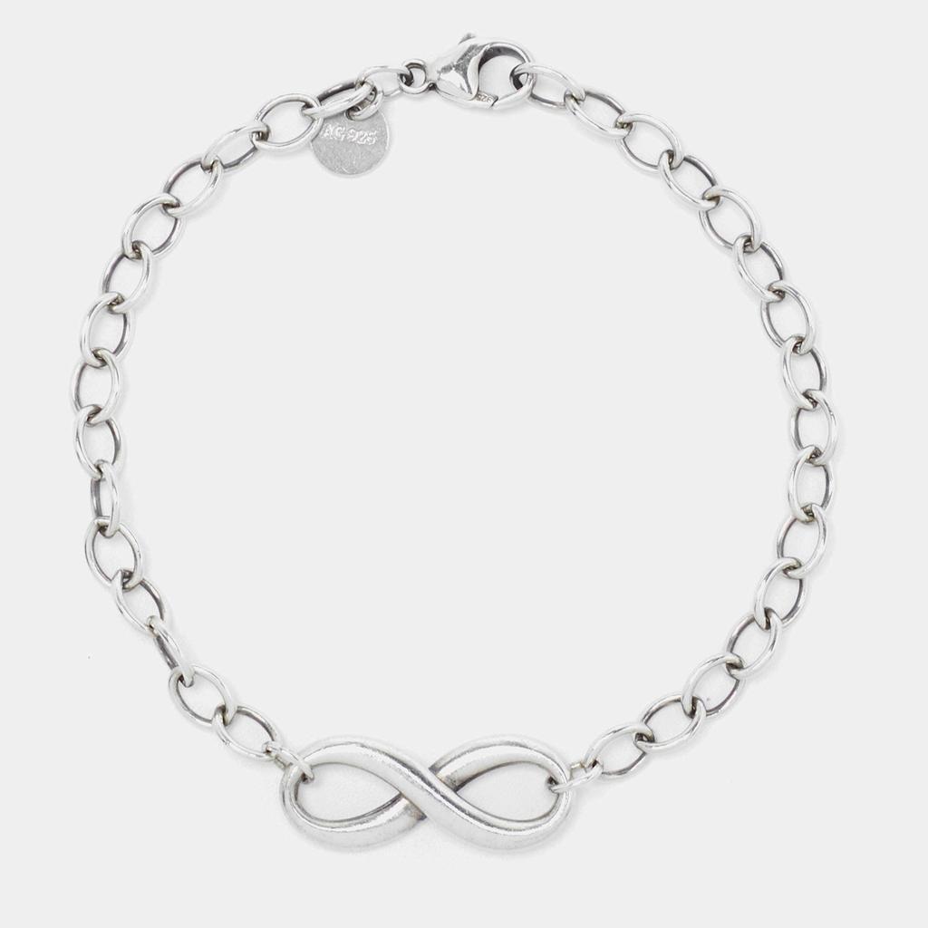 商品[二手商品] Tiffany & Co.|Tiffany & Co. Sterling Silver Infinity Bracelet,价格¥1631,第1张图片