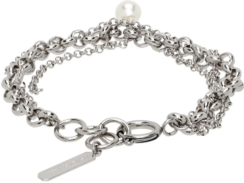 商品Justine Clenquet|Silver Richie Bracelet,价格¥423,第2张图片详细描述