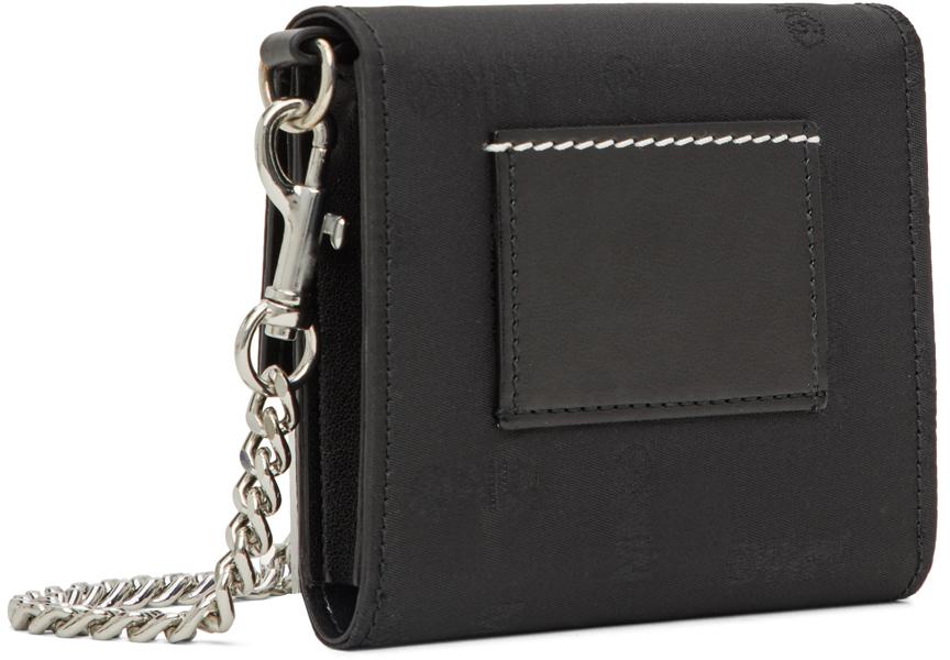 Black Chain Wallet Shoulder Bag商品第3张图片规格展示