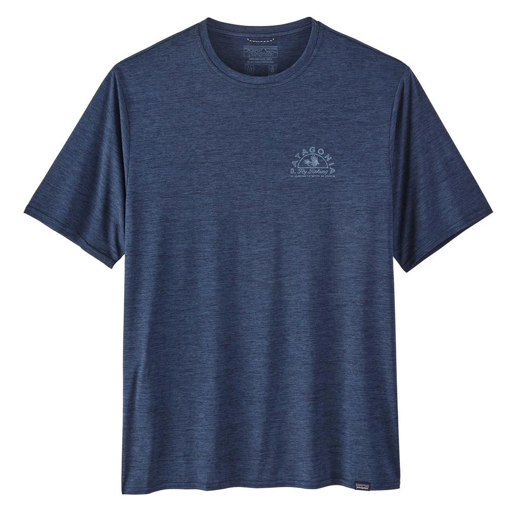 商品Patagonia|Patagonia Capilene Cool Daily Graphic Shirt Hatch Hour / New Navy X-Dye,价格¥424,第1张图片