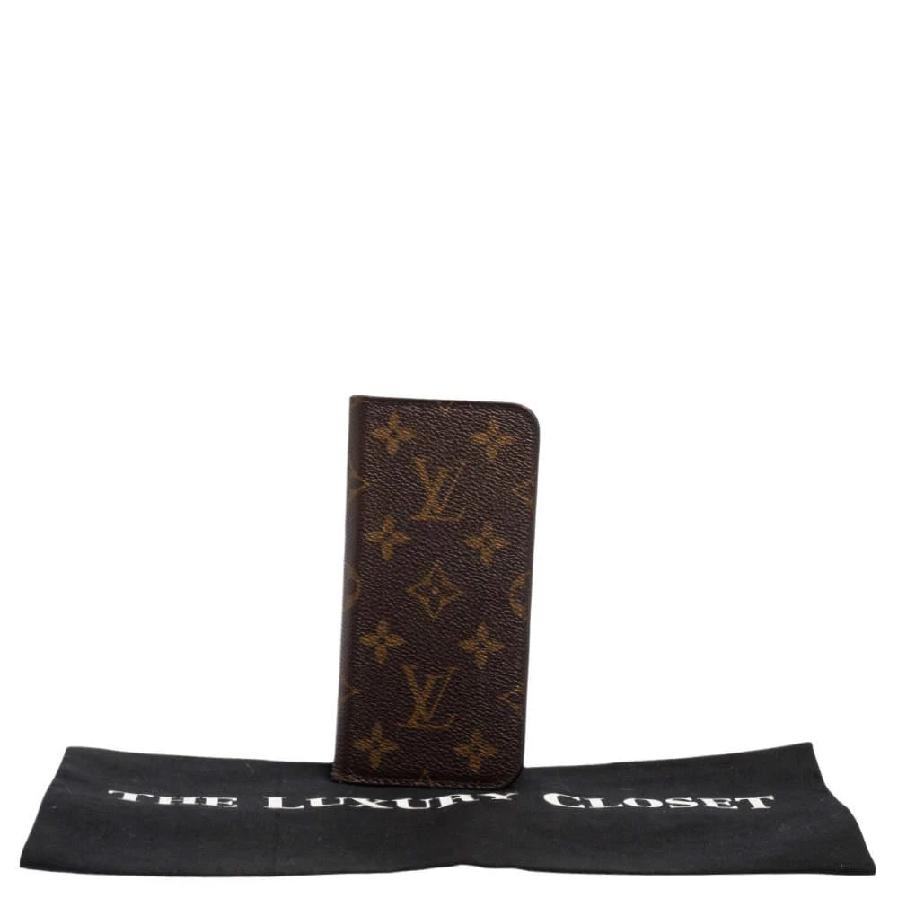 Louis Vuitton Monogram Canvas iPhone X Folio Case 商品