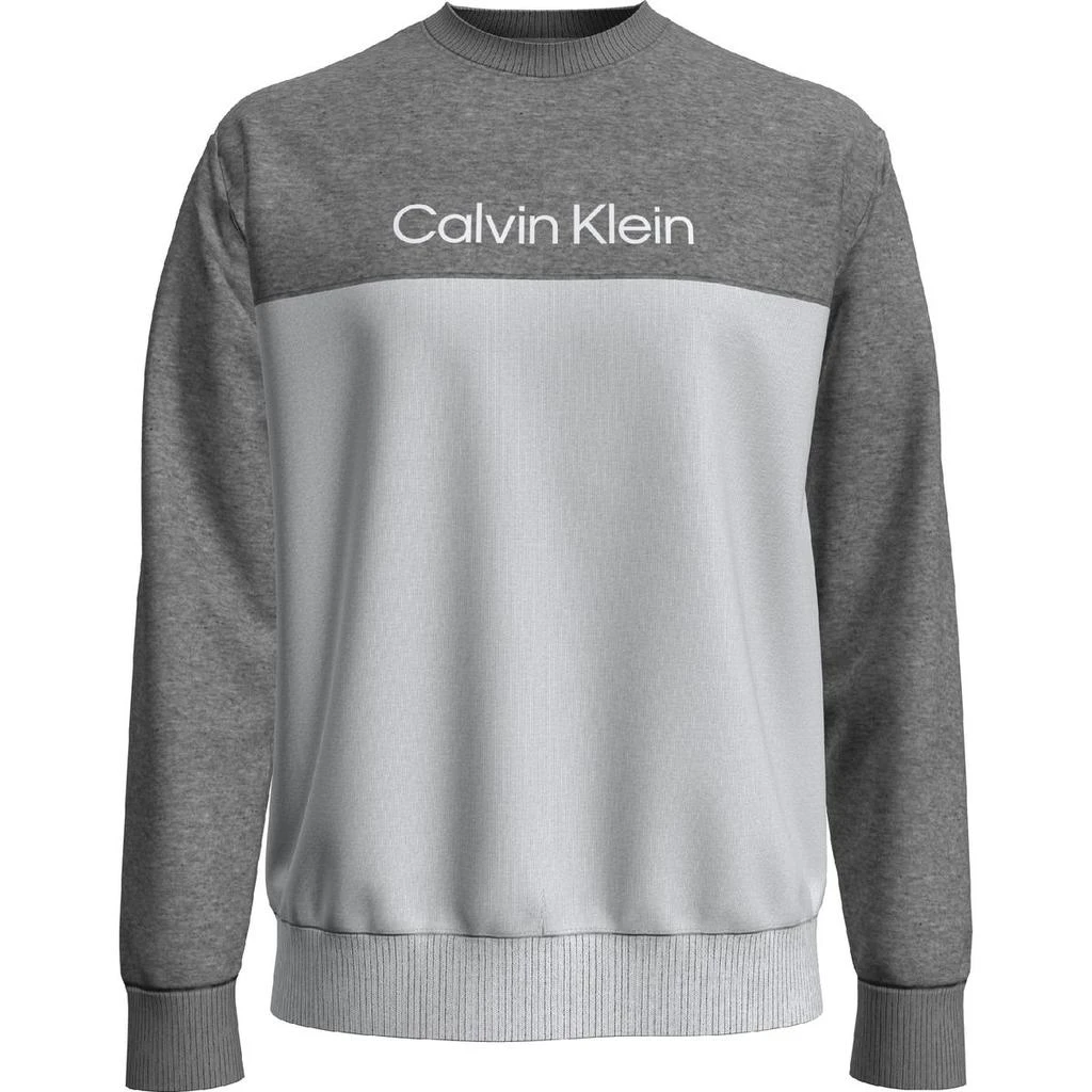 商品Calvin Klein|Calvin Klein Men's Color Block Crewneck Sweatshirt,价格¥224,第1张图片