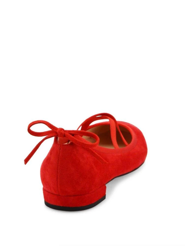 商品Stuart Weitzman|Bolshoi Suede Ballet Flats,价格¥1125,第2张图片详细描述