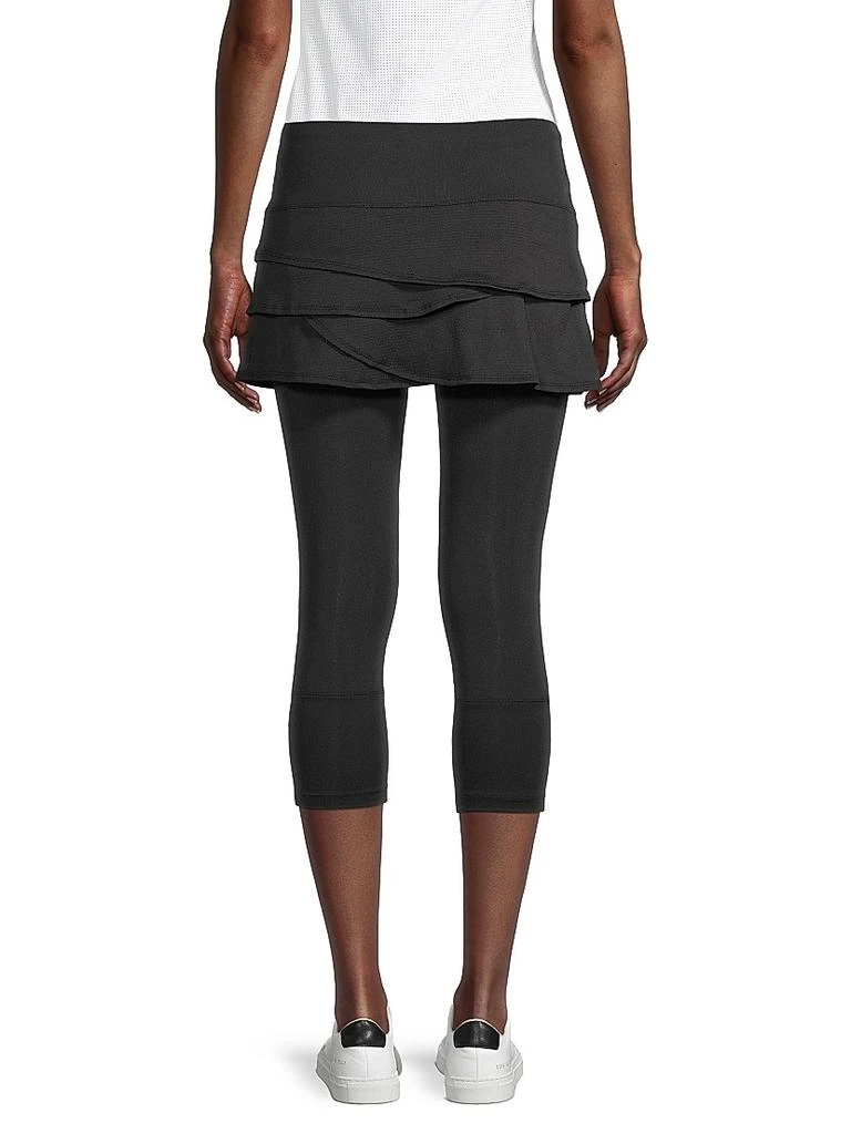 商品Lucky in Love|Scalloped 2-Piece Capri Legging Set,价格¥553,第5张图片详细描述