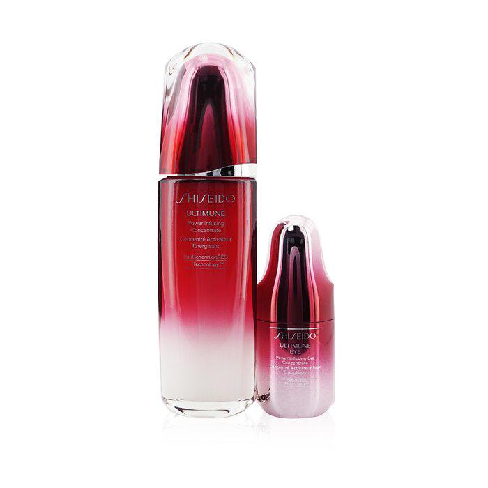 Shiseido 红妍肌活套装：脸部精华露 100ml + 眼部精华露 15ml 2pcs商品第1张图片规格展示