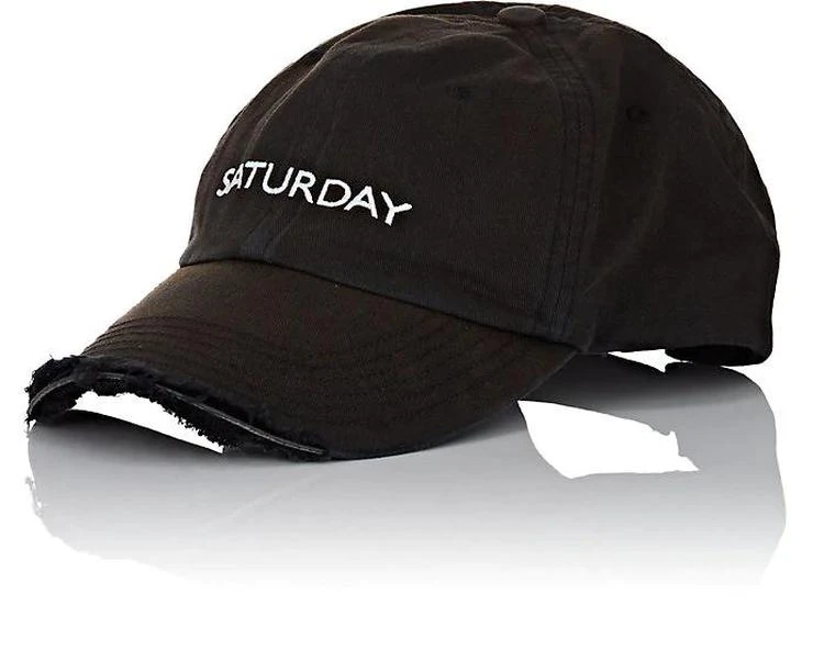 商品Vetements|Saturday Weekday Cotton Cap,价格¥1114,第1张图片