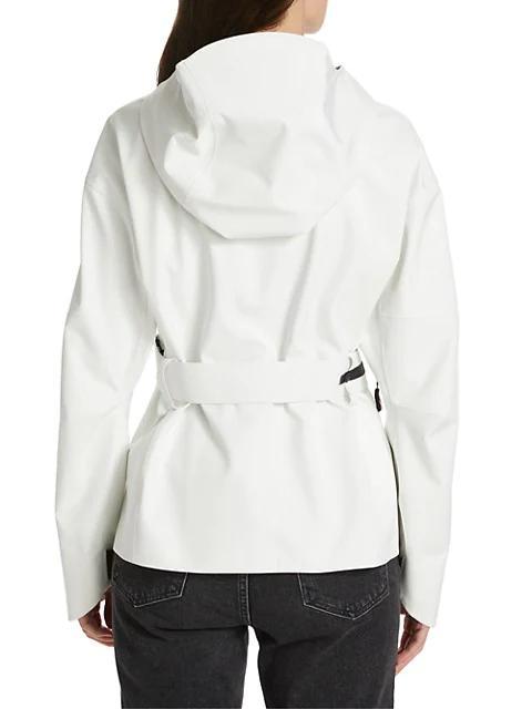 商品Moncler|Grenoble Teche Belted Hooded Jacket,价格¥12374,第6张图片详细描述