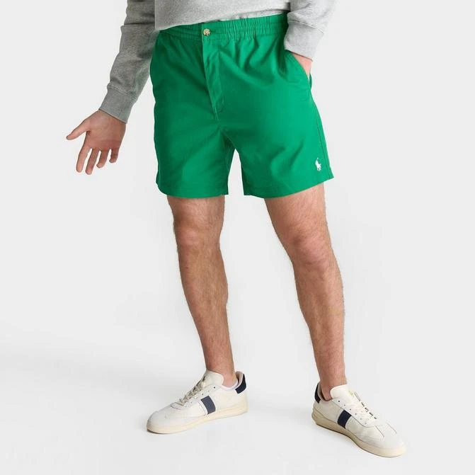 商品Ralph Lauren|Men's Polo Ralph Lauren Prepster Stretch 6&quot; Chino Shorts,价格¥249,第1张图片