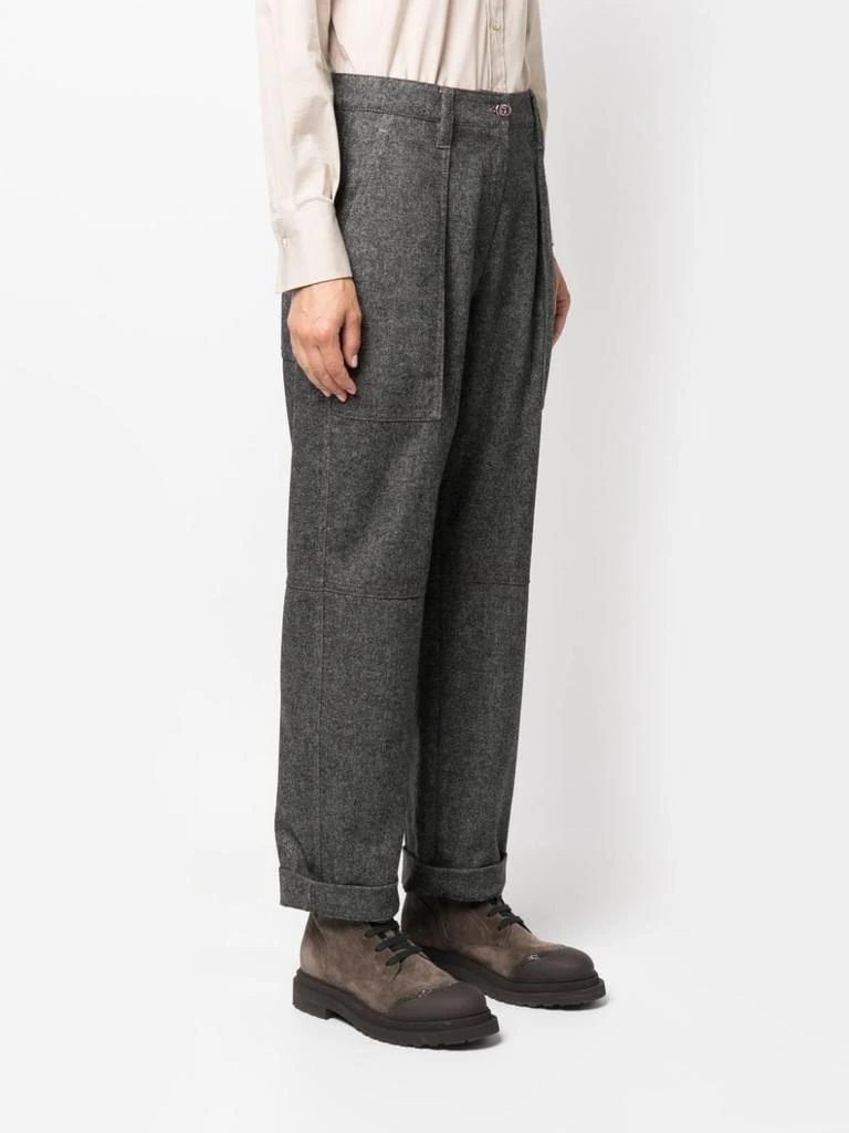 商品Brunello Cucinelli|BRUNELLO CUCINELLI - Wool Trousers,价格¥9764,第3张图片详细描述