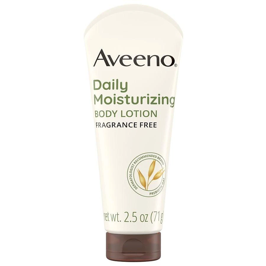 商品Aveeno|Daily Moisturizing Lotion with Oat for Dry Skin, Travel Size,价格¥36,第1张图片