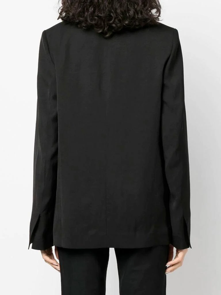 商品Totême|Collarless Suit Blazer,价格¥2371,第3张图片详细描述