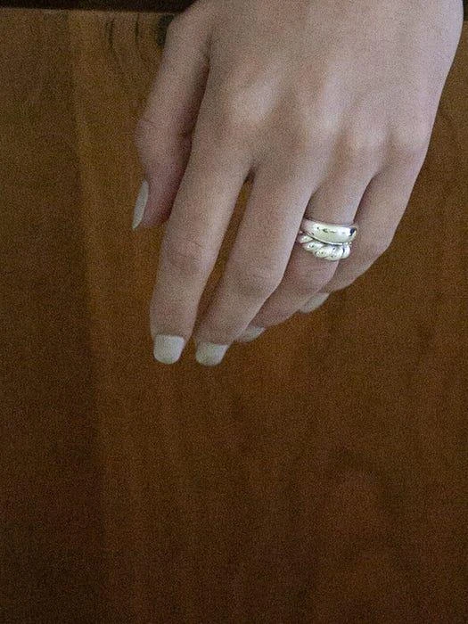 商品nuavo|Double Bold Ring,价格¥727,第1张图片