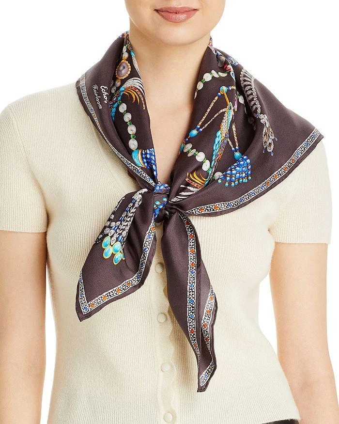 商品Echo Design|Heirloom Silk Scarf,价格¥717,第1张图片