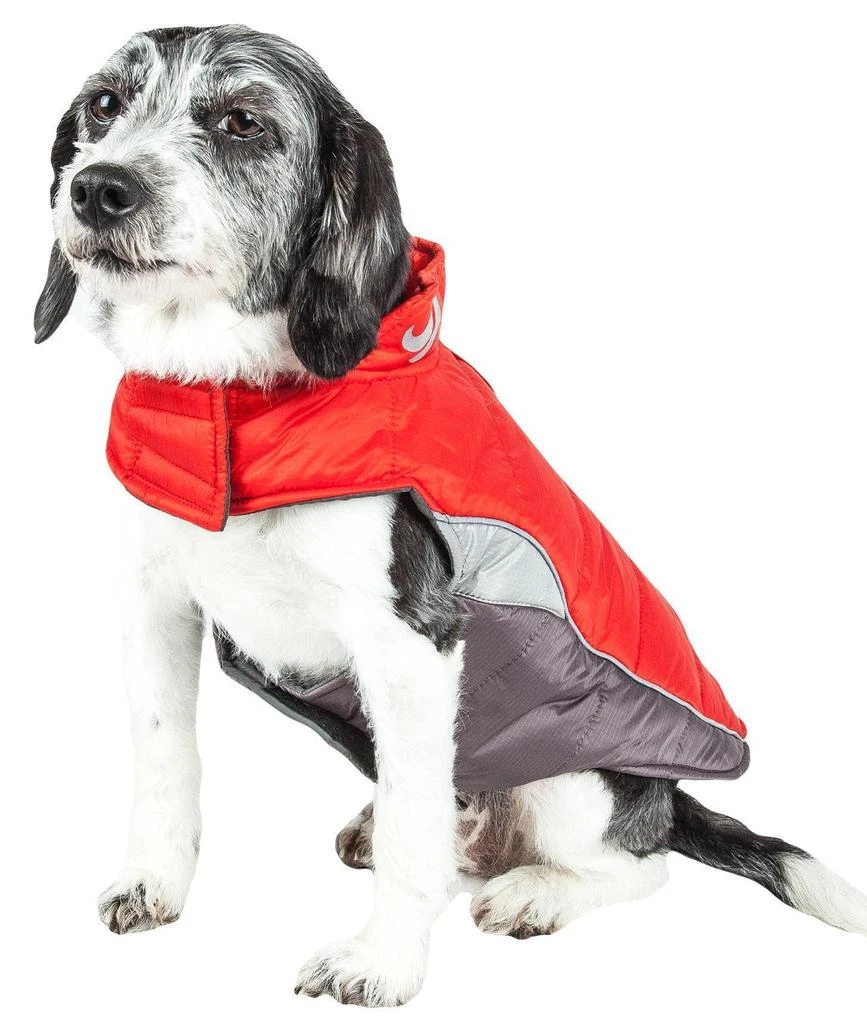 Hurricane-Waded Plush 3M Reflective Insulated Winter Dog Coat 商品