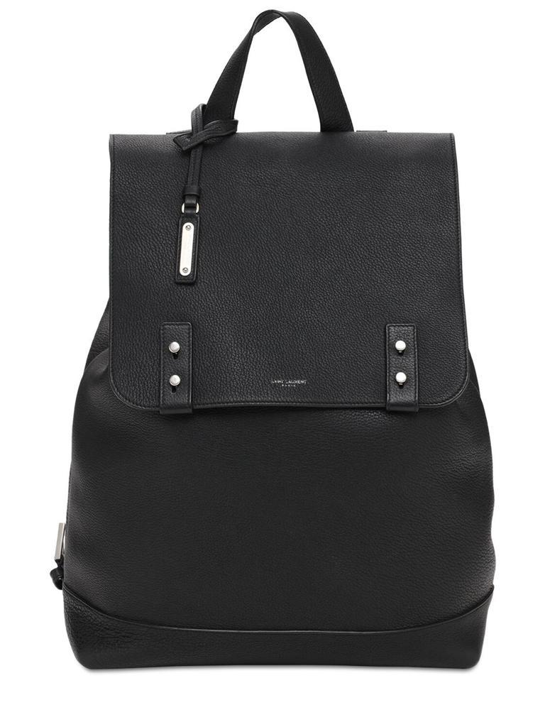 商品Yves Saint Laurent|Logo Sac De Jour Leather Backpack,价格¥14998,第7张图片详细描述