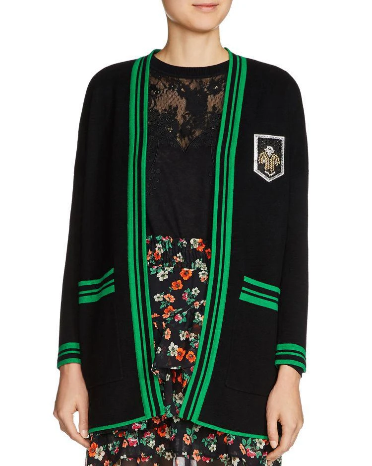 商品Maje|Many Embellished Cardigan,价格¥1463,第1张图片