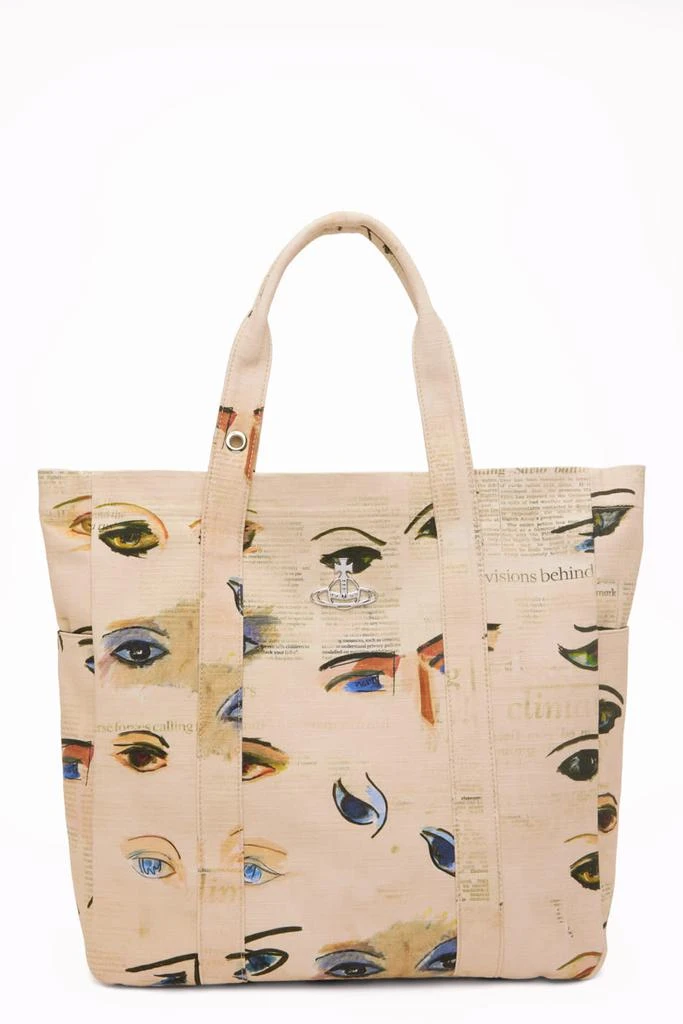 商品Vivienne Westwood|Beige Murray Tote,价格¥2773,第1张图片