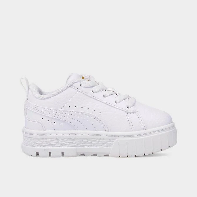 商品Puma|Kids' Toddler Puma Mayze Leather Stretch Lace Casual Shoes,价格¥372,第3张图片详细描述