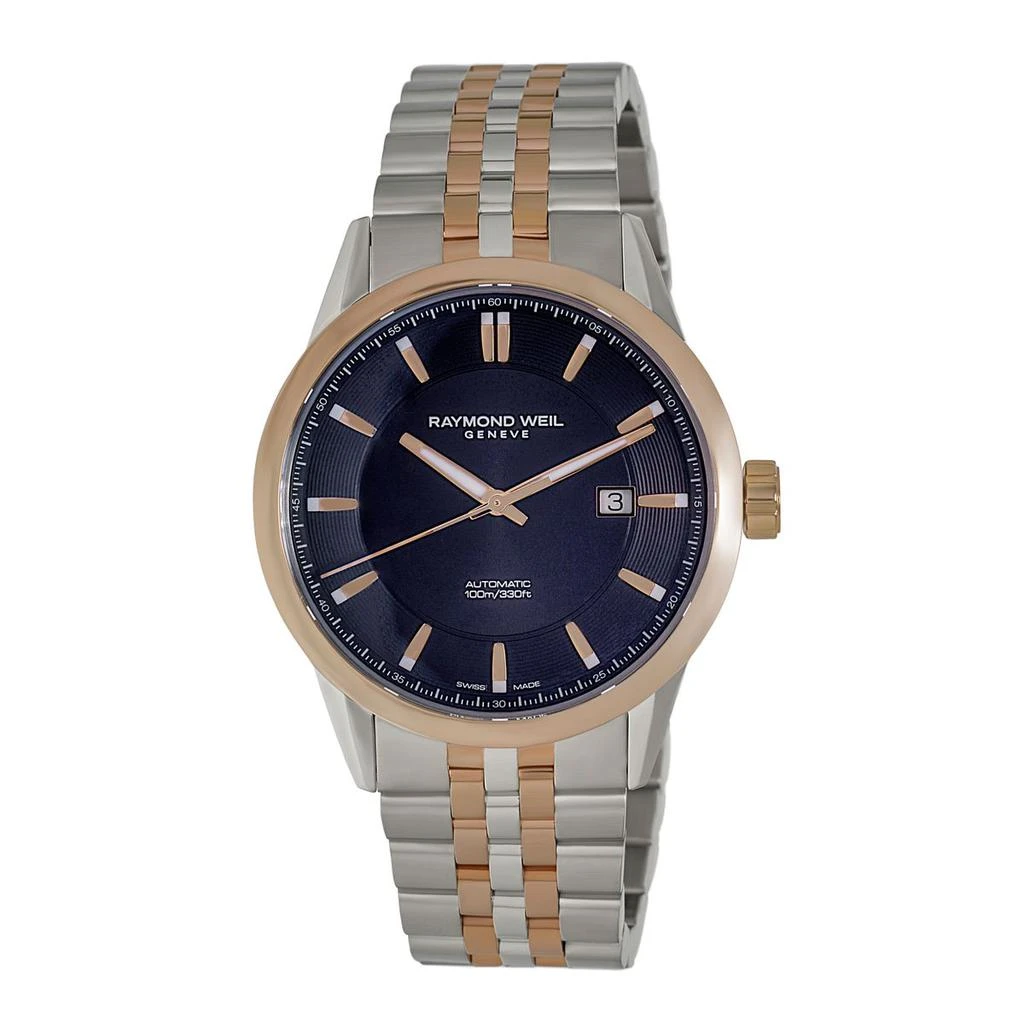 商品Raymond Weil|Raymond Weil Freelancer Two Tone Automatic Men's Watch 2731 SP5 20001,价格¥7592,第1张图片