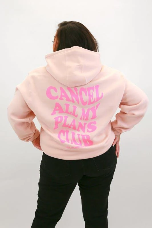 商品LULUSIMONSTUDIO|Cancel All My Plans Club Hoodie,价格¥597,第1张图片