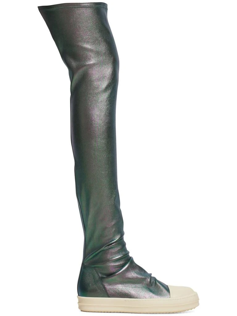 商品Rick Owens|20mm Classic Bumper Over-the Knee Boots,价格¥7084,第1张图片