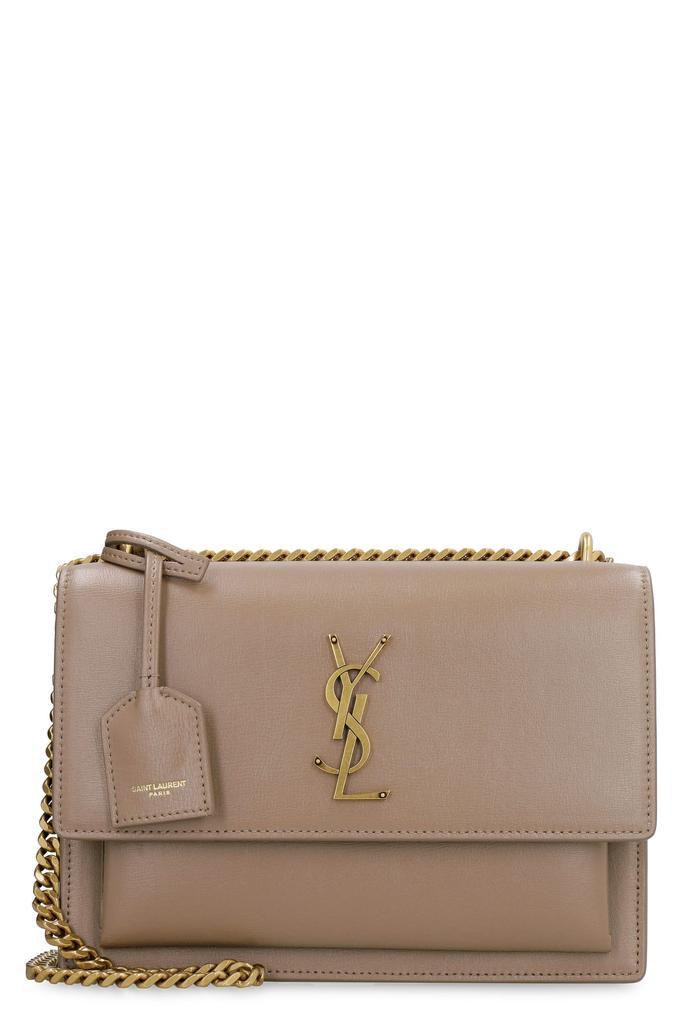 商品Yves Saint Laurent|Saint Laurent Sunset Leather Crossbody Bag,价格¥14533,第1张图片