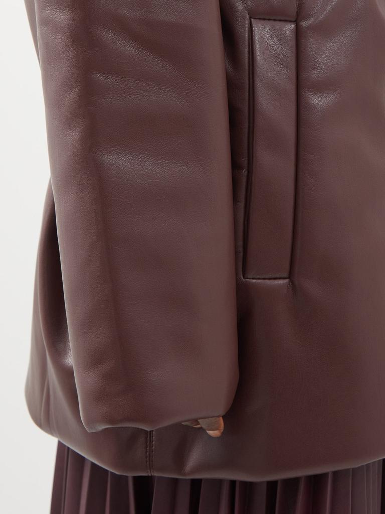 Liban belted faux-leather jacket商品第4张图片规格展示