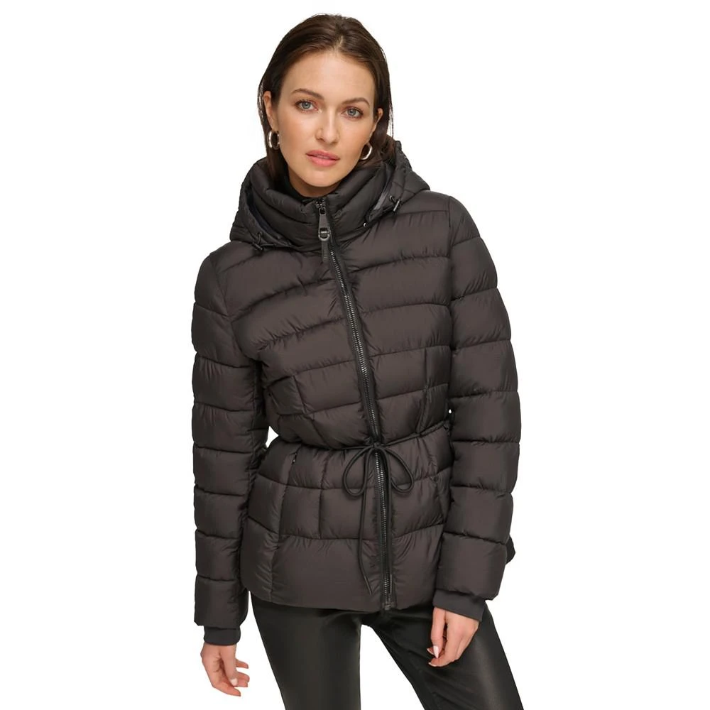 商品DKNY|女式绳带连帽羽绒服,价格¥909,第4张图片详细描述