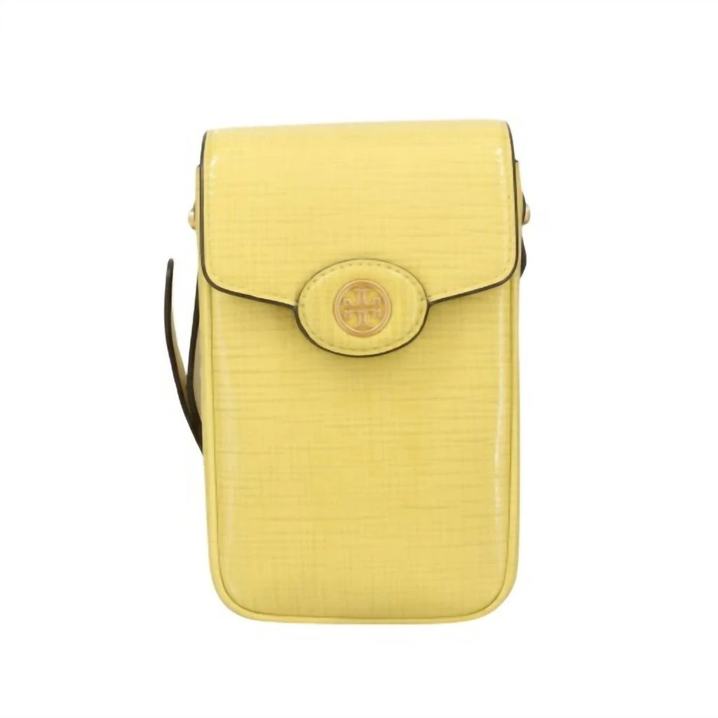 商品Tory Burch|Tory Burch - Robinson Spazzolato Phone Crossbody Bag,价格¥1041,第1张图片