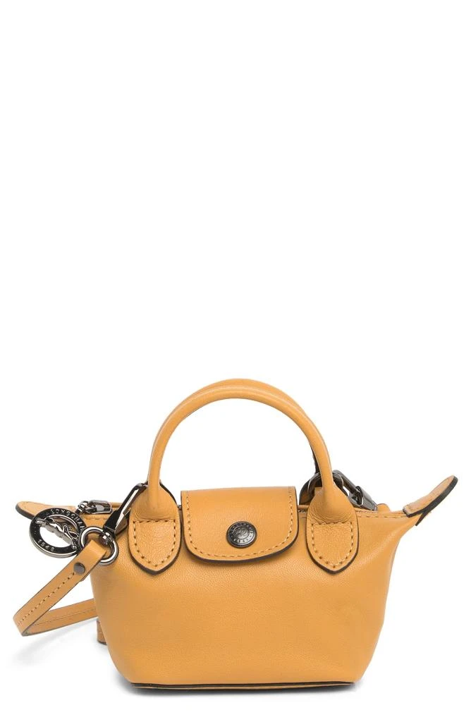 商品Longchamp|Le Pliage Cuir Nano Crossbody Bag,价格¥682,第1张图片