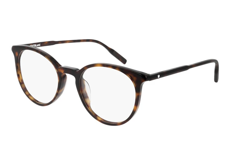 商品[国内直发] MontBlanc|万宝龙 板材眼镜框近视眼镜架 玳瑁色光学眼镜,价格¥1710,第1张图片