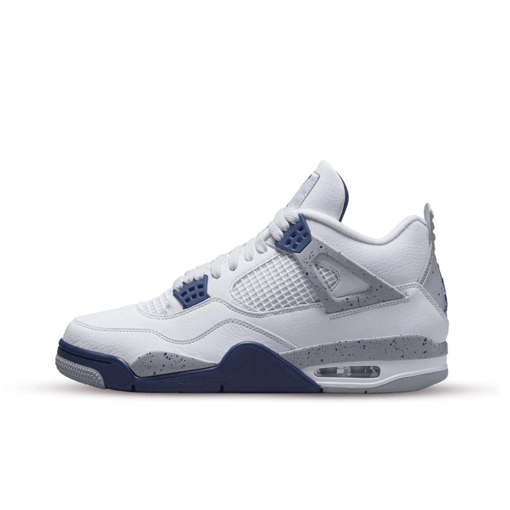 Air Jordan 4 Retro White Midnight Navy商品第1张图片规格展示