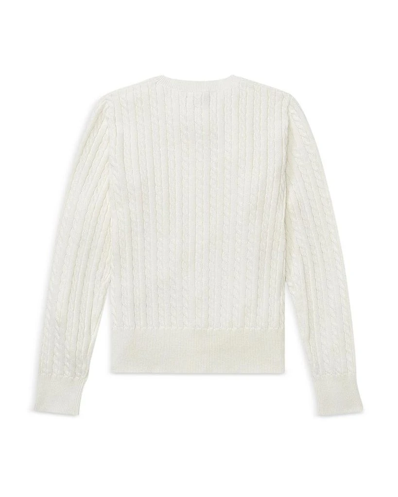 商品Ralph Lauren|赵露思同款女大童纯棉针织开衫,价格¥437,第2张图片详细描述