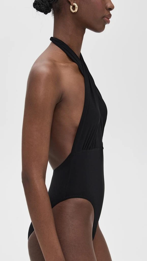 商品Norma Kamali|Cross Halter Mio One Piece,价格¥1455,第3张图片详细描述