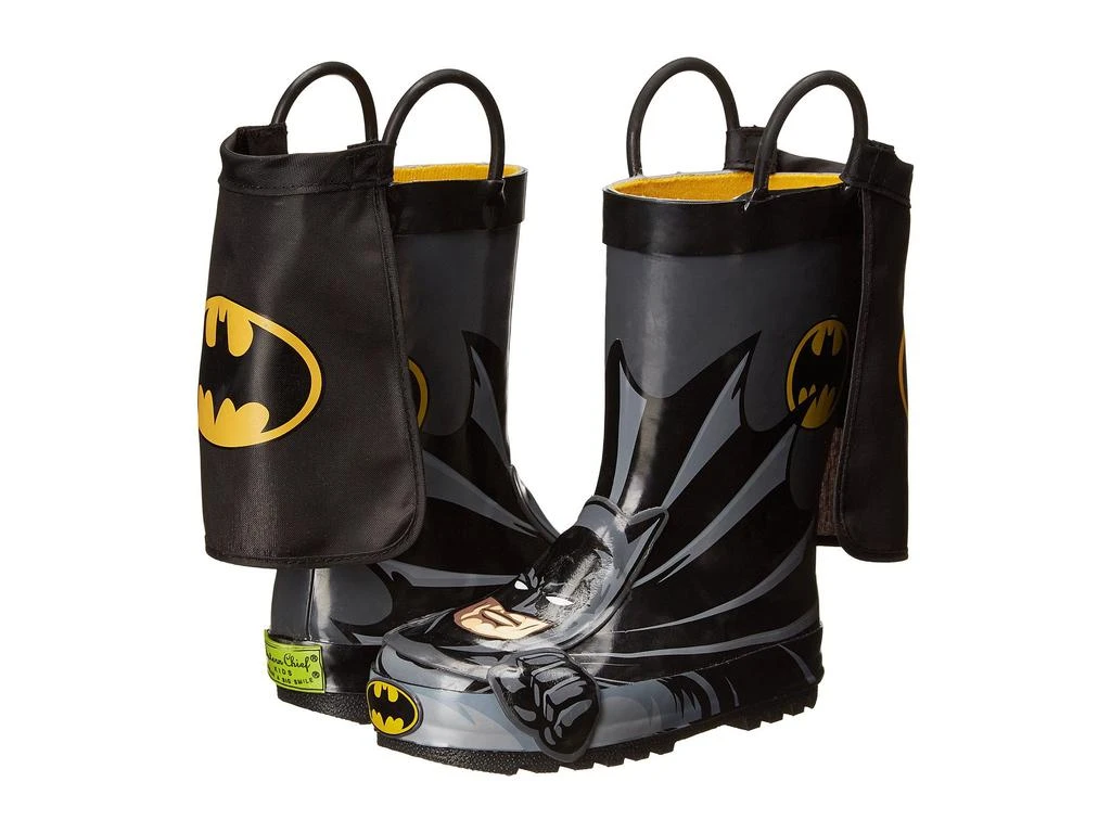 商品Western Chief|蝙蝠侠男童雨靴 Batman Everlasting Rain Boot (Toddler/Little Kid/Big Kid),价格¥253,第1张图片