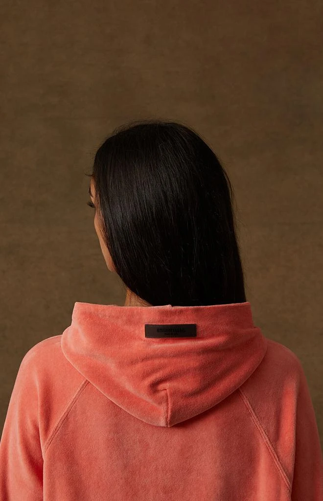 商品Essentials|Women's Coral Velour Hoodie,价格¥836,第5张图片详细描述